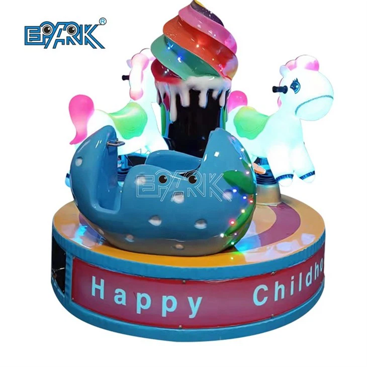 Amusement Park Ice Cream Carousel