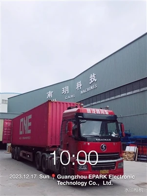EPARK、40HQ キャビネット 1 台をスリランカに出荷