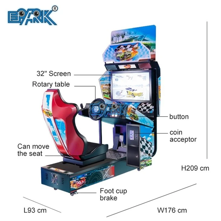 Outrun Amusement Racing Simulator For Game