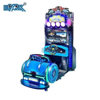 アーケード ビデオ キッズ レーシング カー スピード チャリオット